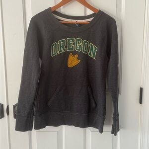 Women's Gray Oregon Sweatshirt